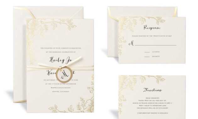 Floral Gold Wedding Invitation Kitcelebrate It for Celebrate It Templates Place Cards
