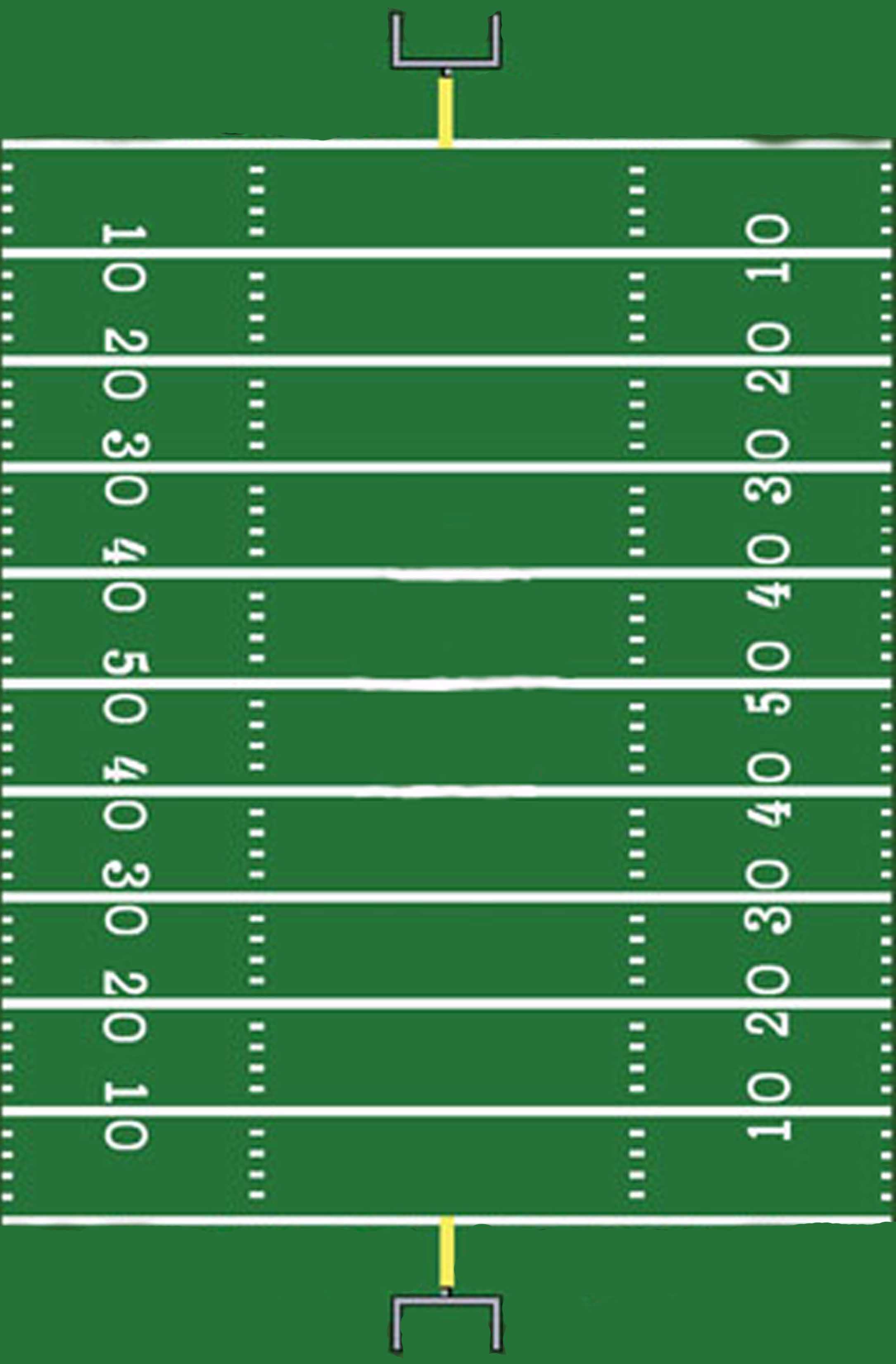 Football Field Template Printable | Rich's Den | Football Intended For Blank Football Field Template