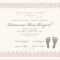 Footprints Baby Certificates | Birth Certificate Template In Baby Christening Certificate Template