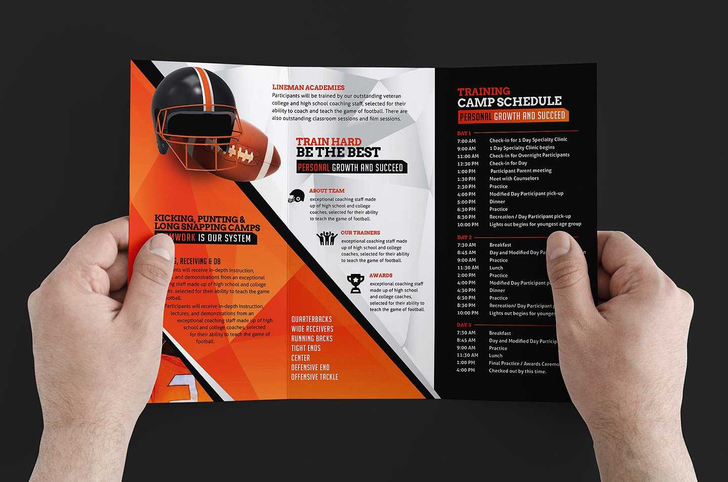Free 12+ Training Brochure Designs In Word | Psd | Ai | Eps Regarding Training Brochure Template