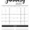 Free 2020 Printable Calendar Template (2 Colors!) – I Heart With Blank Calander Template