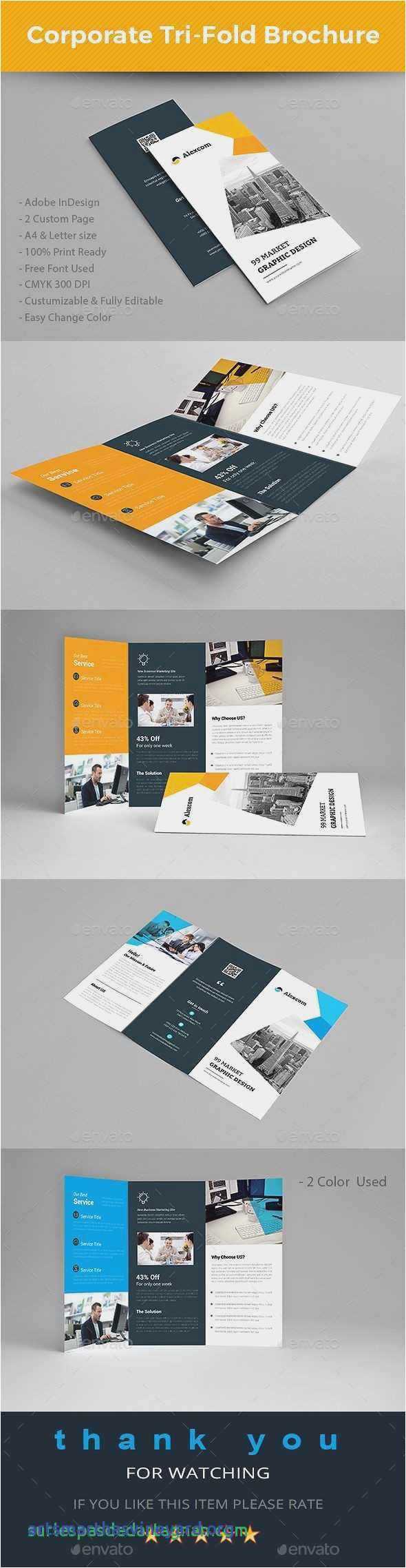 Free 215 Best Trifold Brochure Templates Images Picture Intended For Letter Size Brochure Template