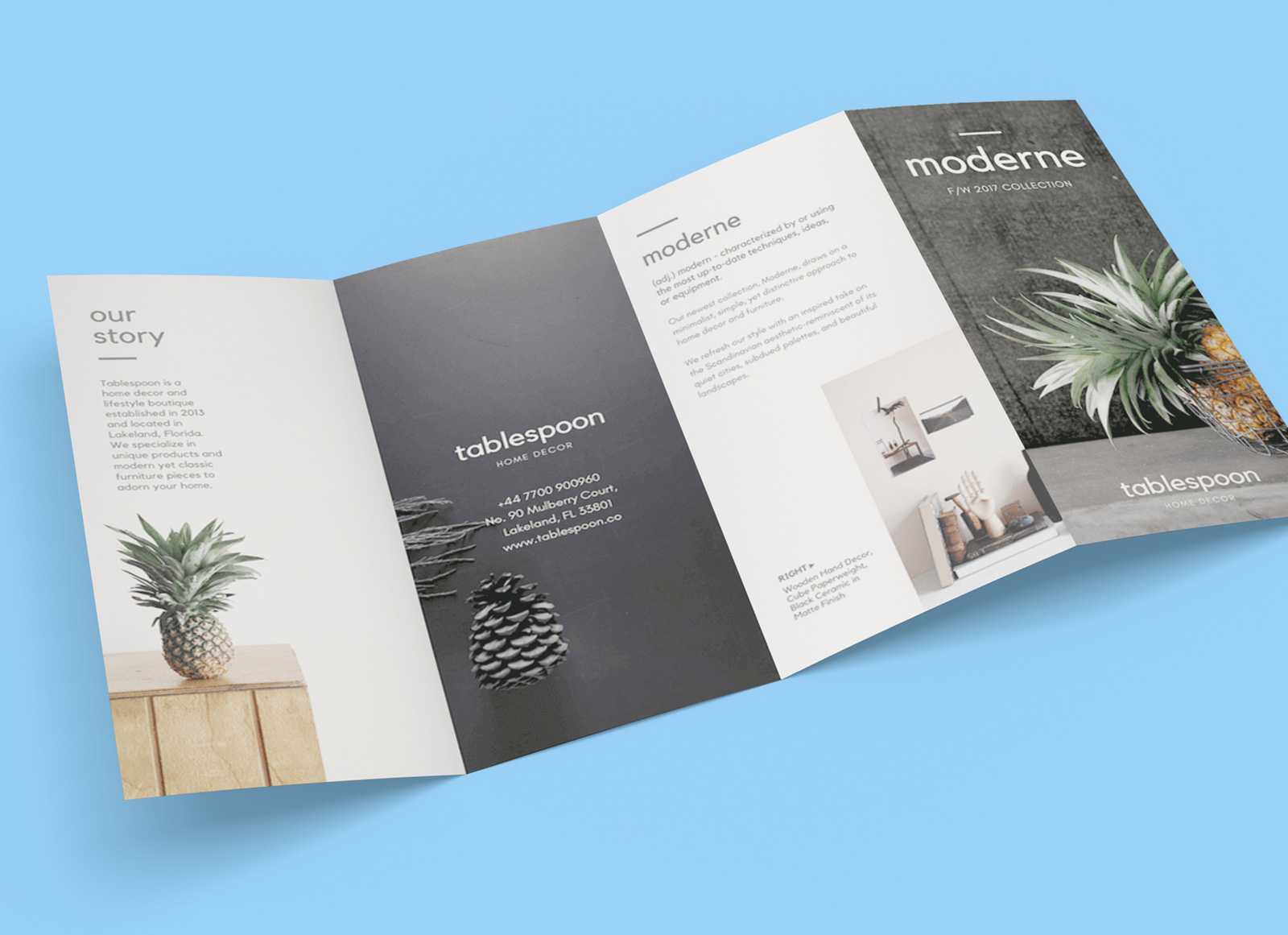 Free 4 Panel Quad Fold Brochure Mockup Psd – Good Mockups For Brochure 4 Fold Template