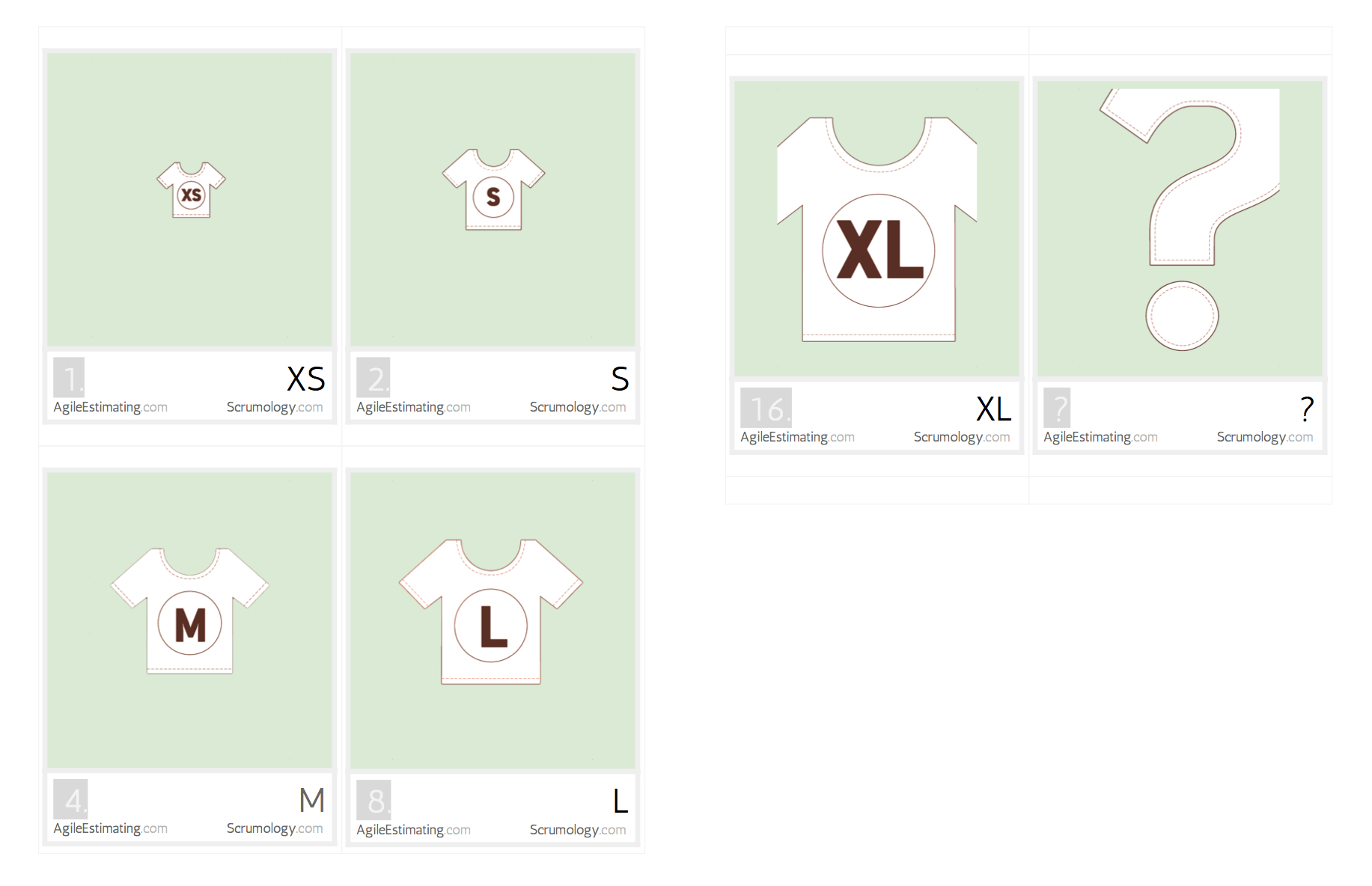 Free Agile Estimating Cards You Can Print – Scrumology Pertaining To Planning Poker Cards Template