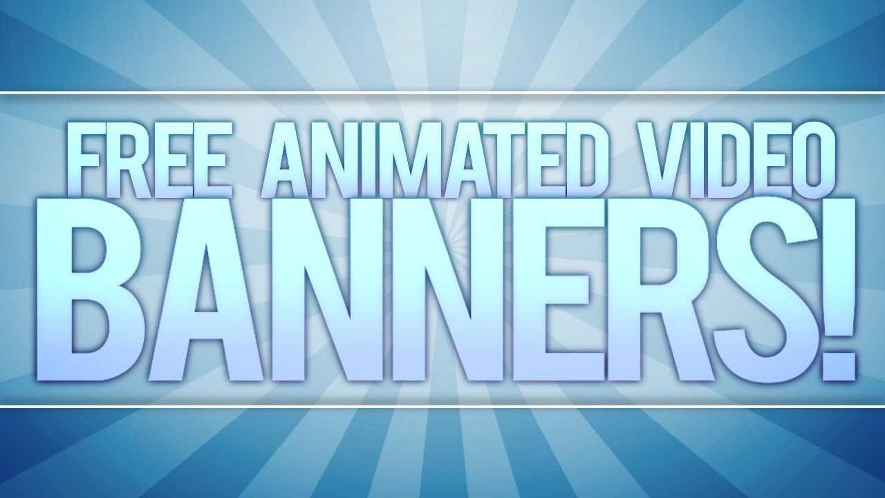 **free** Animated Video Banner Template! [Adobe After Effects] In Animated Banner Template