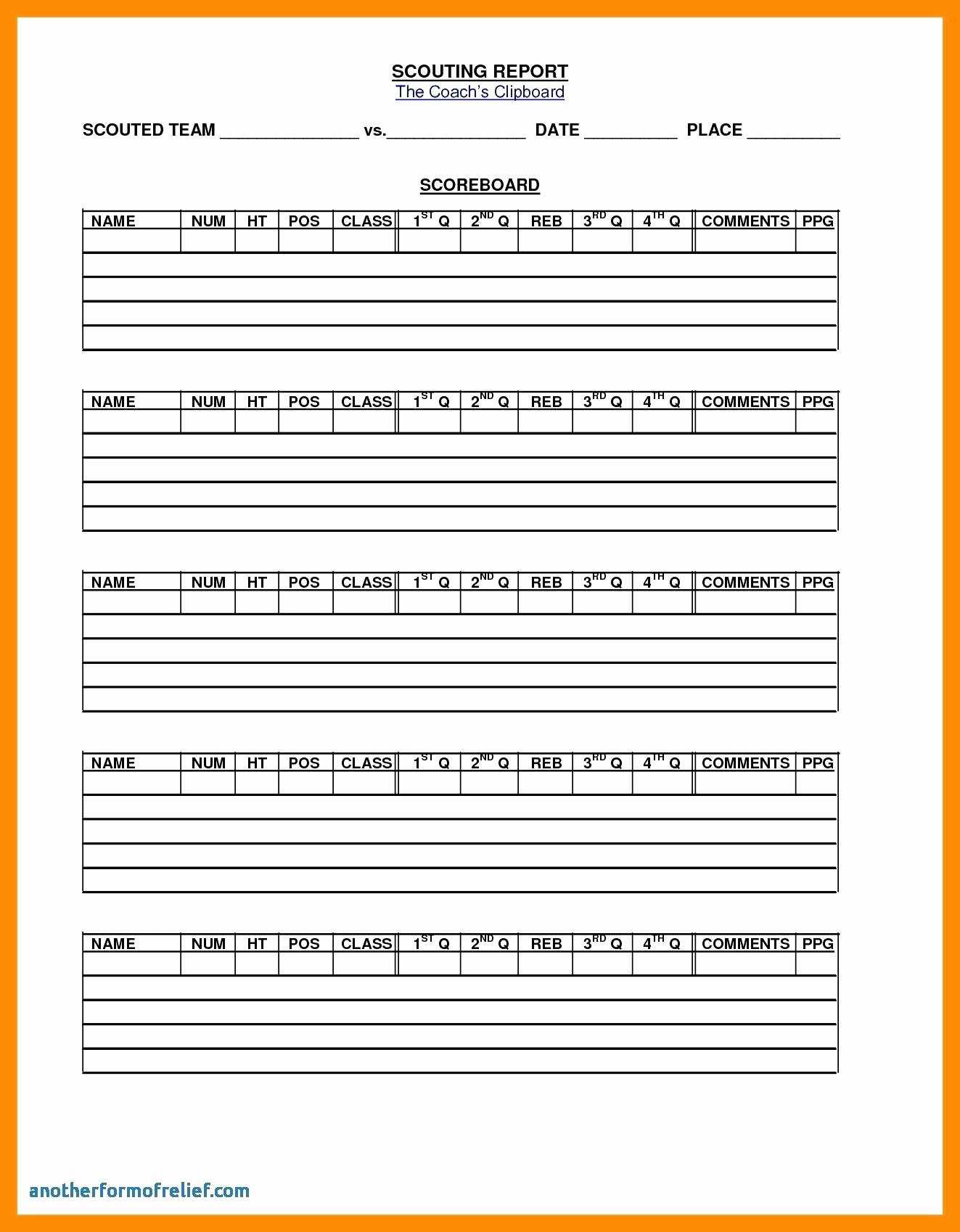 Free Baseball Stats Spreadsheet Excel Stat Sheet Blank in Baseball Scouting Report Template Free Baseball Stats Spreadsheet Excel Stat Sheet Blank In Baseball Scouting Report Template