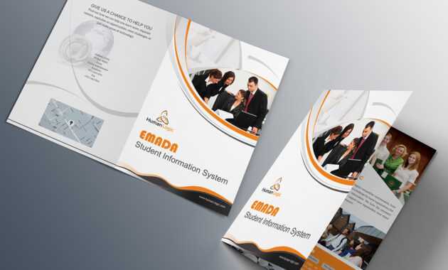 Free Bi-Fold Brochure Psd On Behance within Two Fold Brochure Template Psd