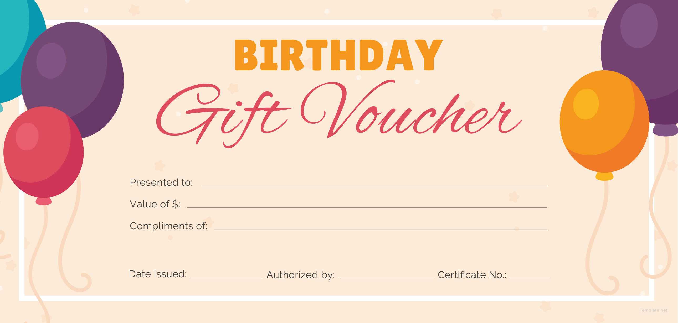 Free Birthday Gift Certificate Templates | Certificate Pertaining To Track And Field Certificate Templates Free