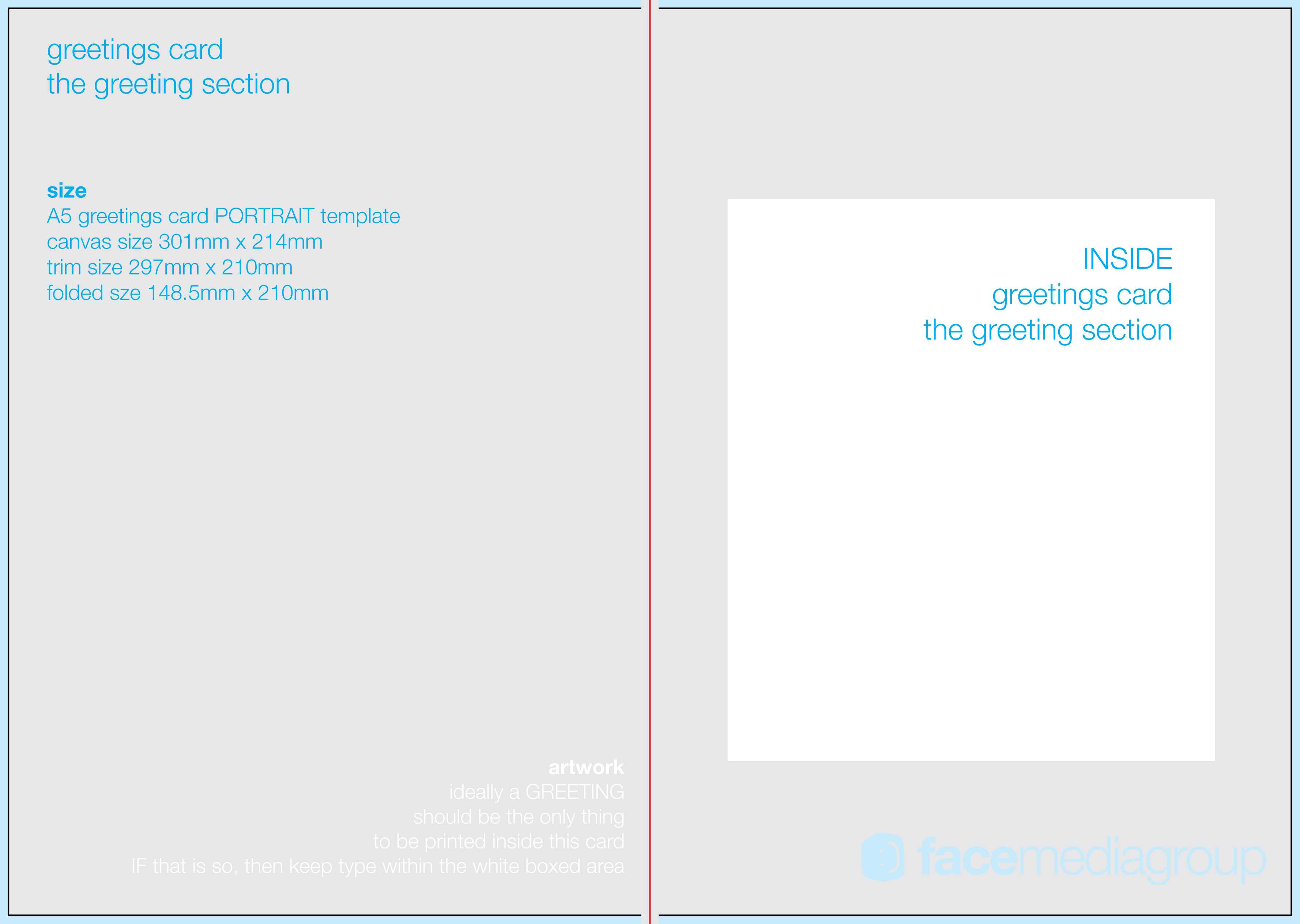 Free Blank Greetings Card Artwork Templates For Download Throughout Free Blank Greeting Card Templates For Word