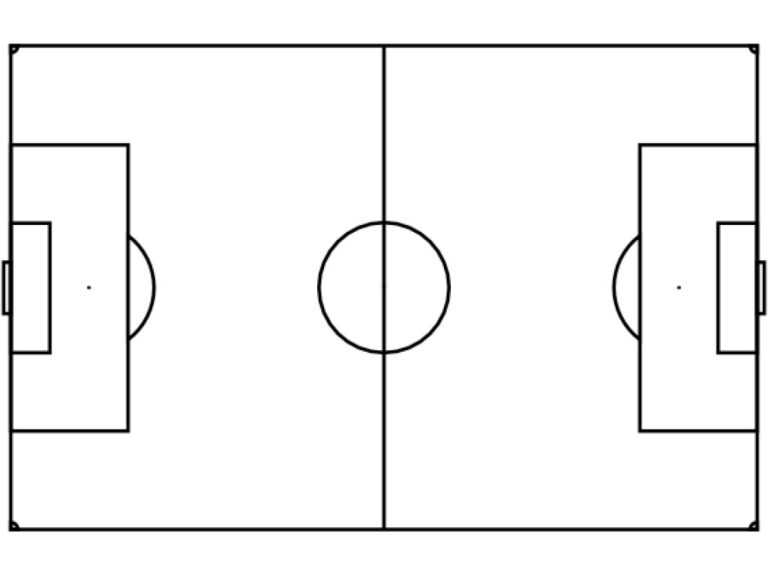 Blank Football Field Template