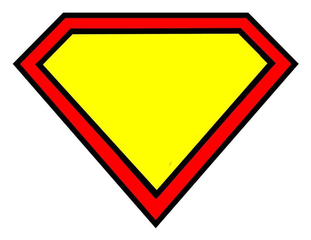 Free Blank Superman Logo, Download Free Clip Art, Free Clip In Blank Superman Logo Template