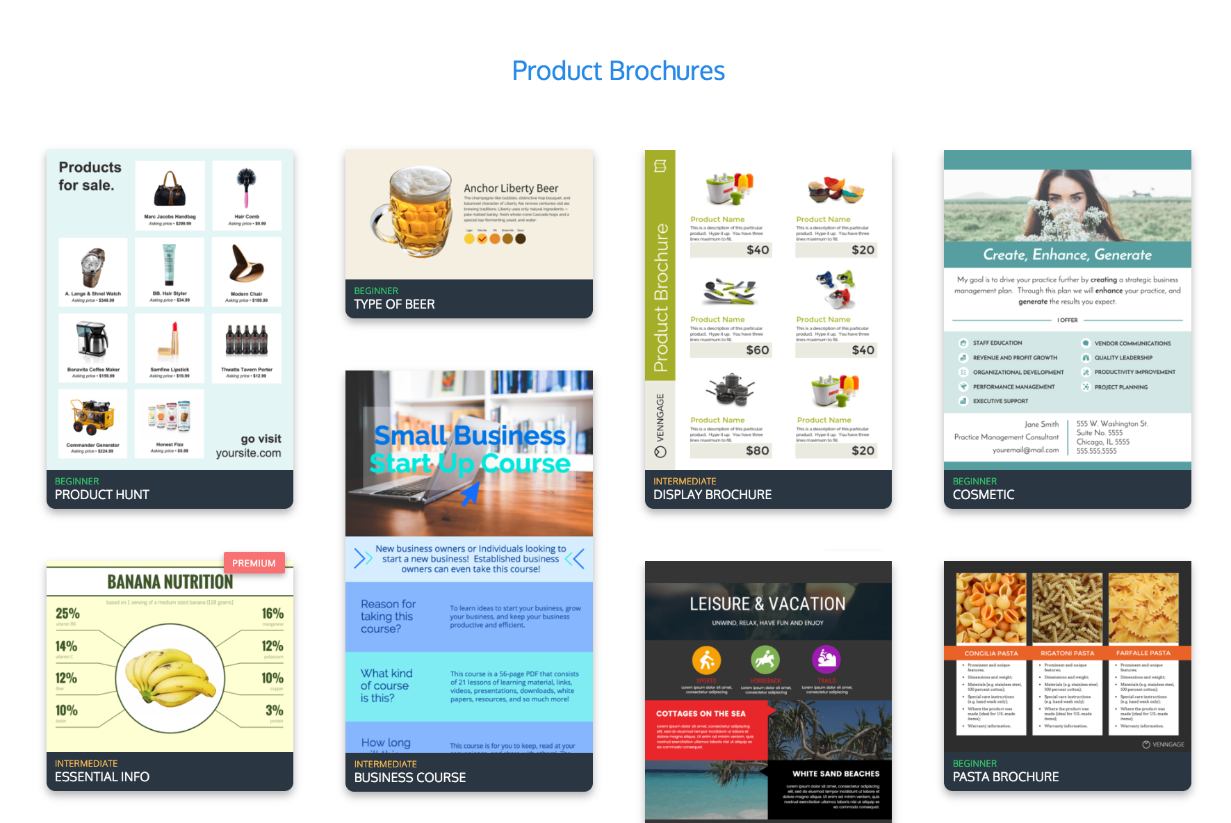 Free Brochure Maker: How To Make A Brochure With Online Free Brochure Design Templates