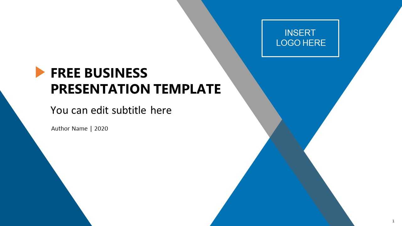 Free Business Presentation Template Within Powerpoint Sample Templates Free Download