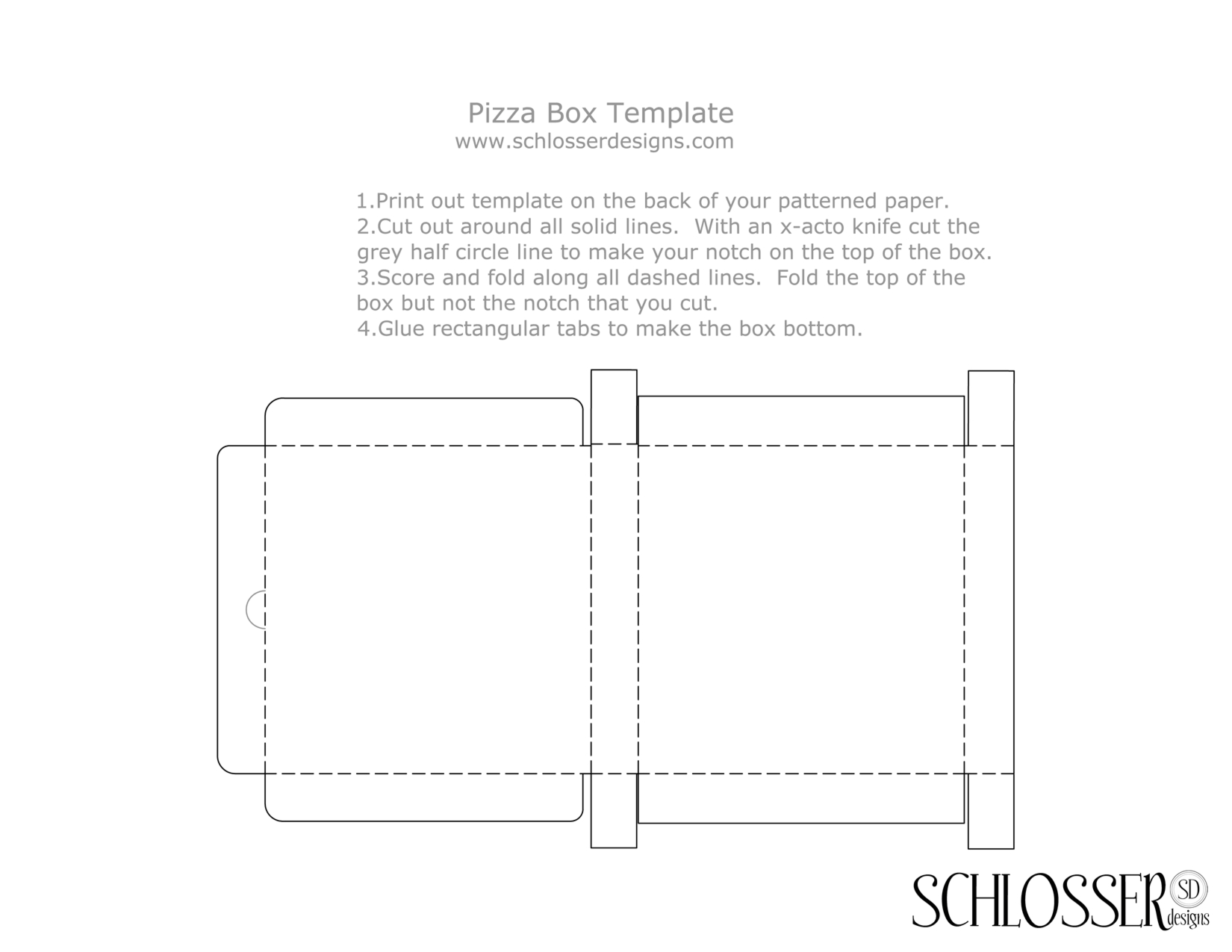 Free Cardboard Box Templates | Pizza Box Template | Diy Felt With Regard To Card Box Template Generator