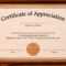 Free Certificate Of Appreciation Templates For Word Intended For Microsoft Word Award Certificate Template