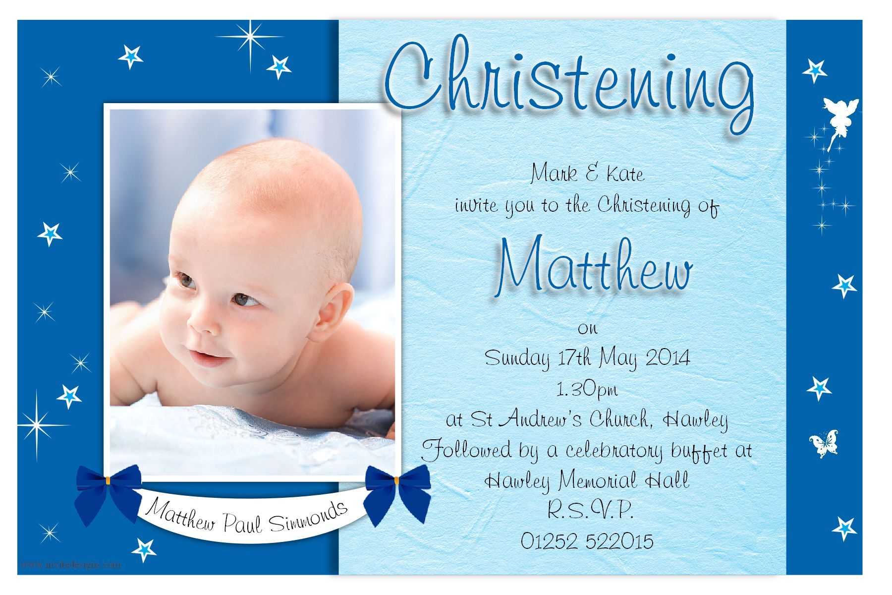Free Christening Invitation Template Printable | Cakes In Regarding Baptism Invitation Card Template