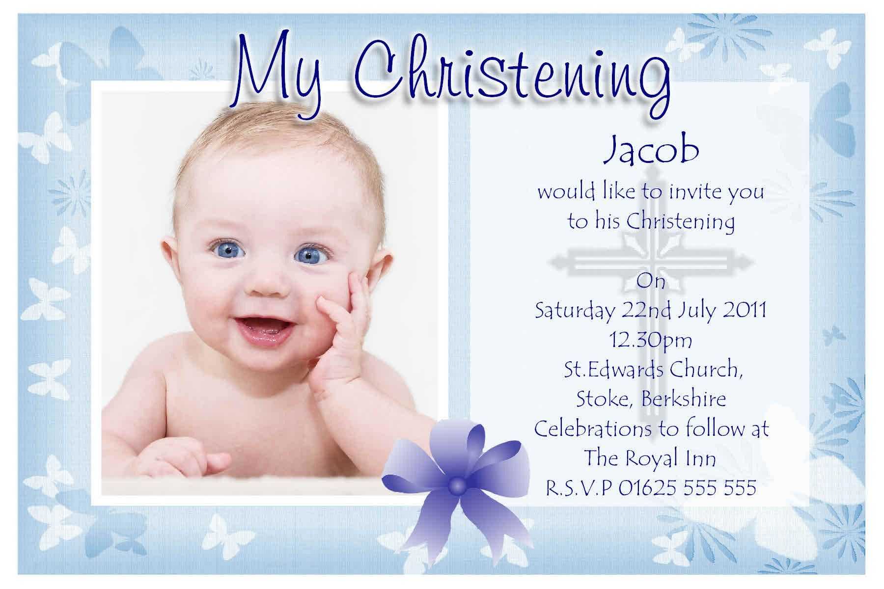Free Christening Invitation Templates | Baptism Invitations For Free Christening Invitation Cards Templates