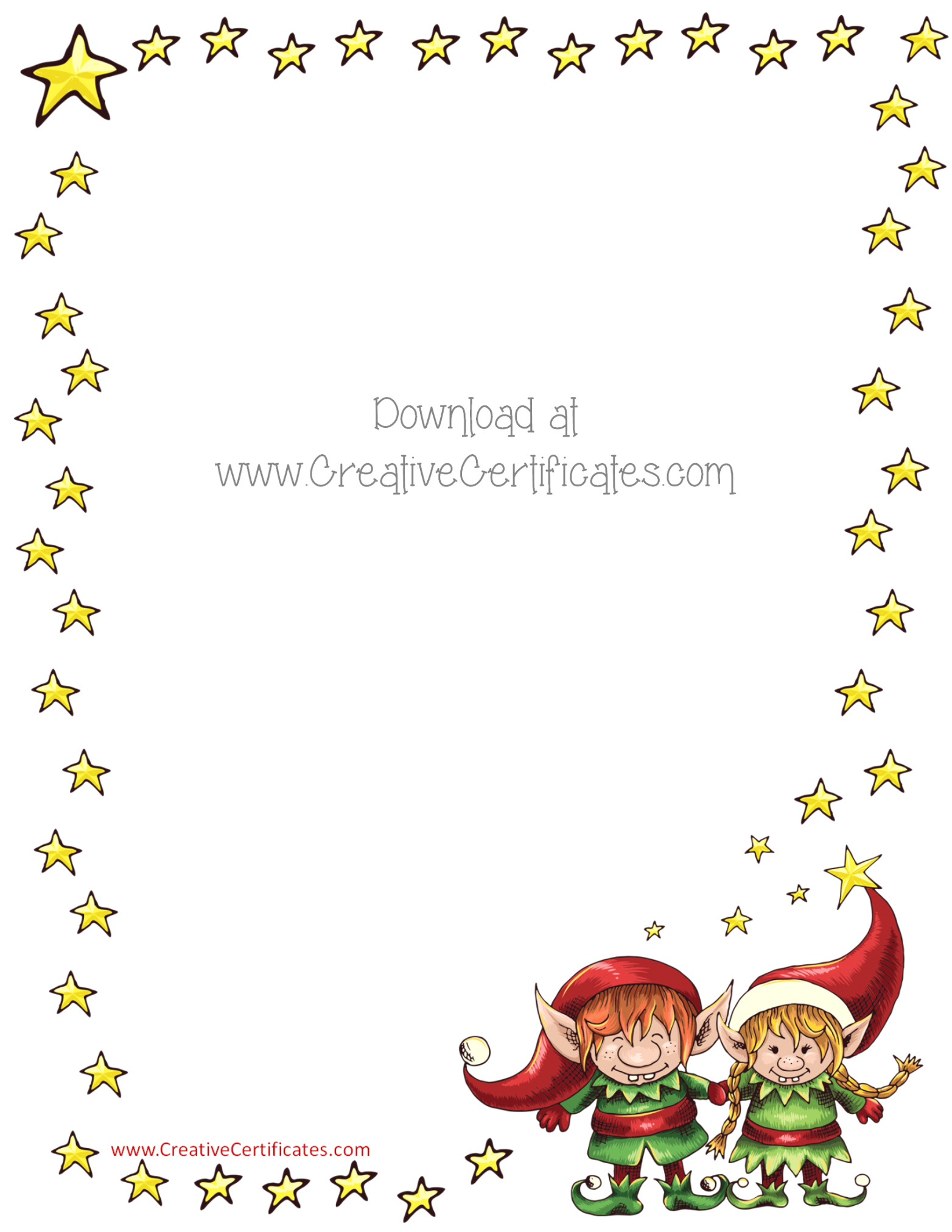 Free Christmas Border Templates Customize Online Then (Free For Christmas Border Word Template