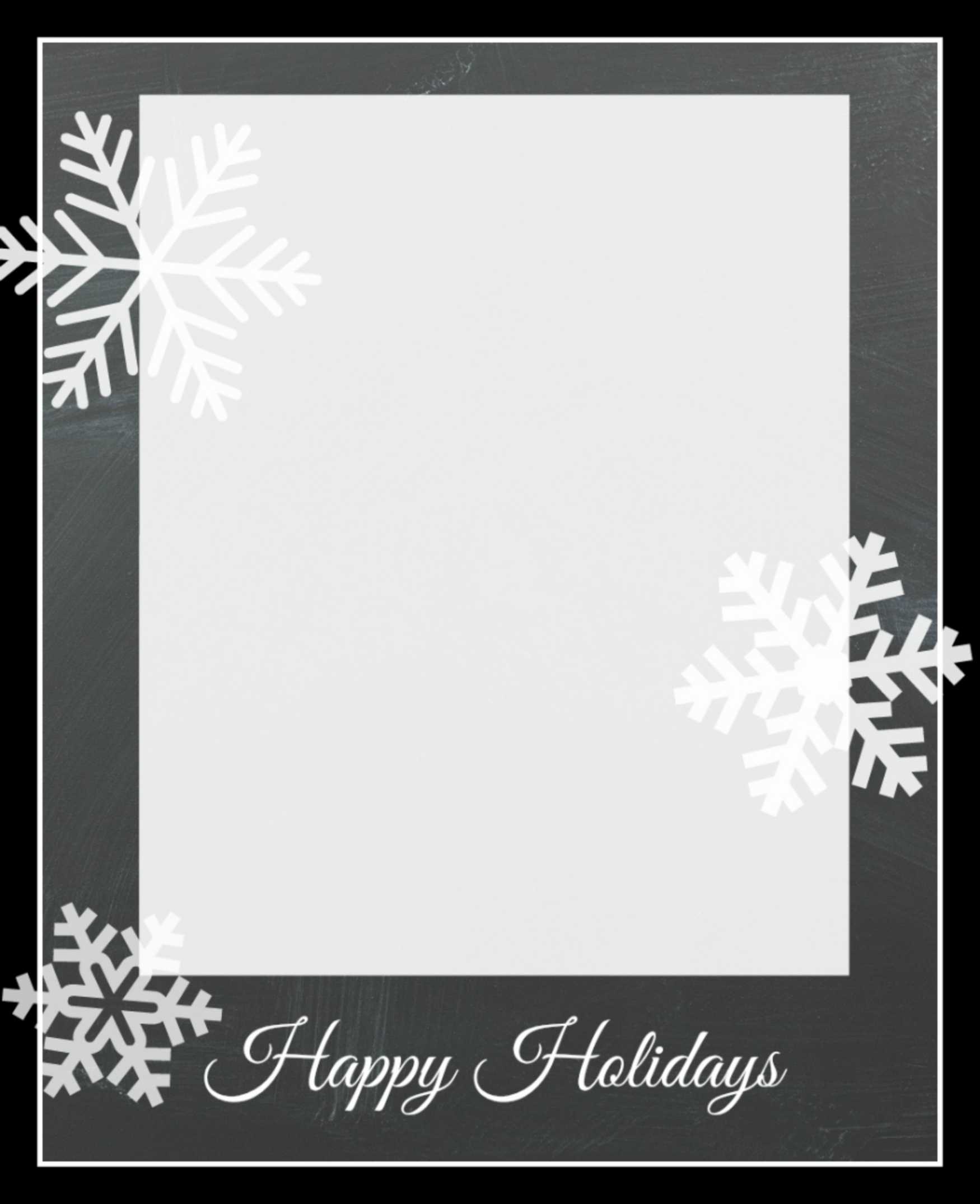 Free Christmas Card Templates – Crazy Little Projects In Happy Holidays Card Template