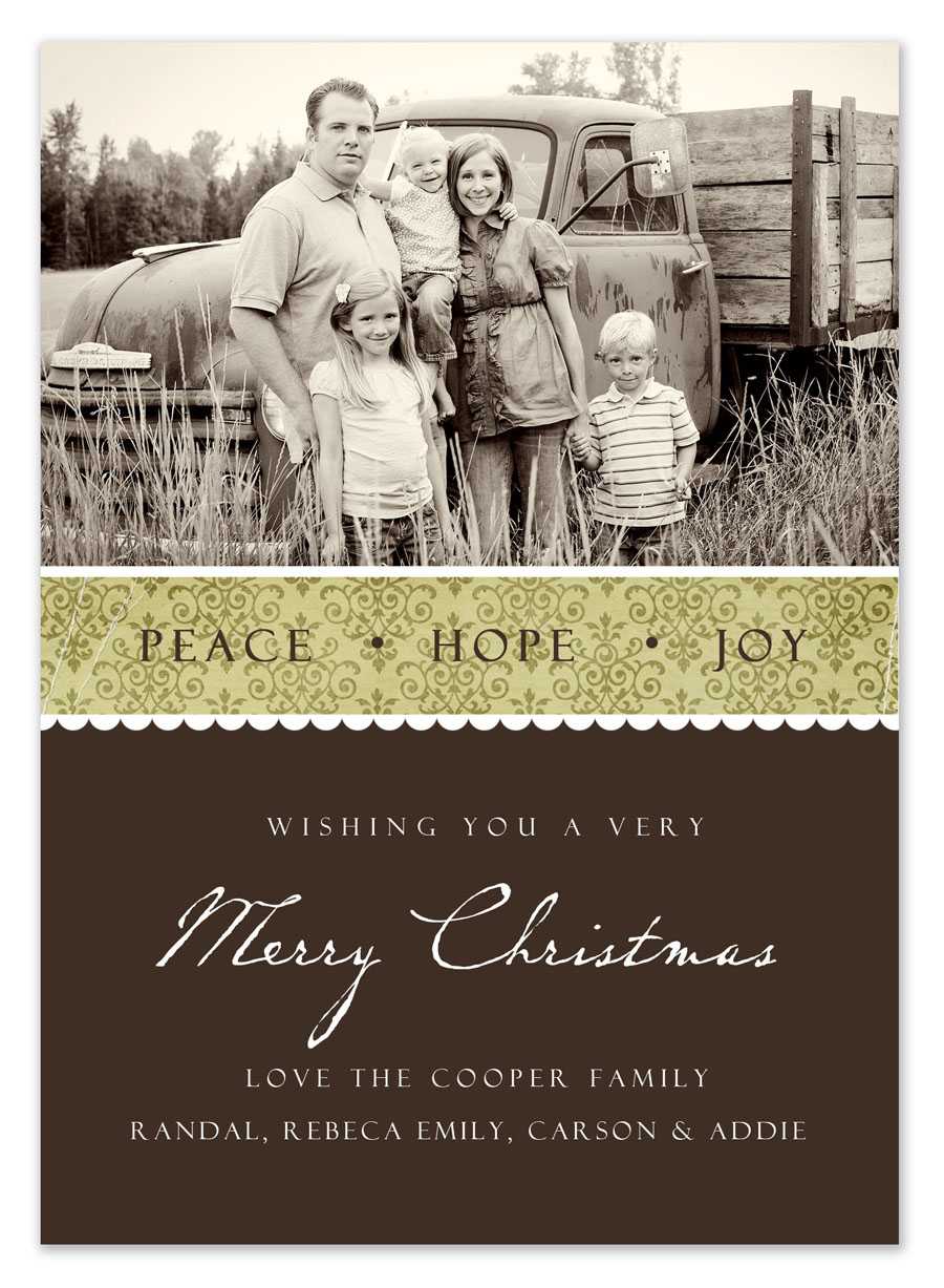 Free Christmas Card Templates For Free Christmas Card Templates For Photographers