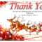 Free Christmas Thank You Cards Templates — Anouk Invitations For Christmas Thank You Card Templates Free