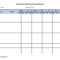 Free Cleaning Schedule Forms | Excel Format And Payroll in Blank Cleaning Schedule Template