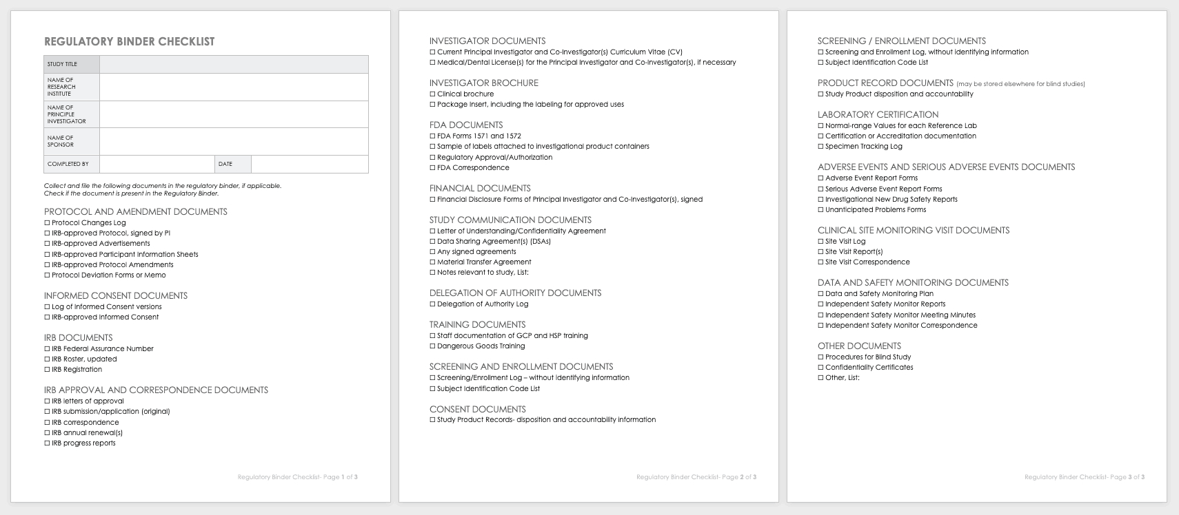 Free Clinical Trial Templates | Smartsheet Pertaining To Monitoring Report Template Clinical Trials