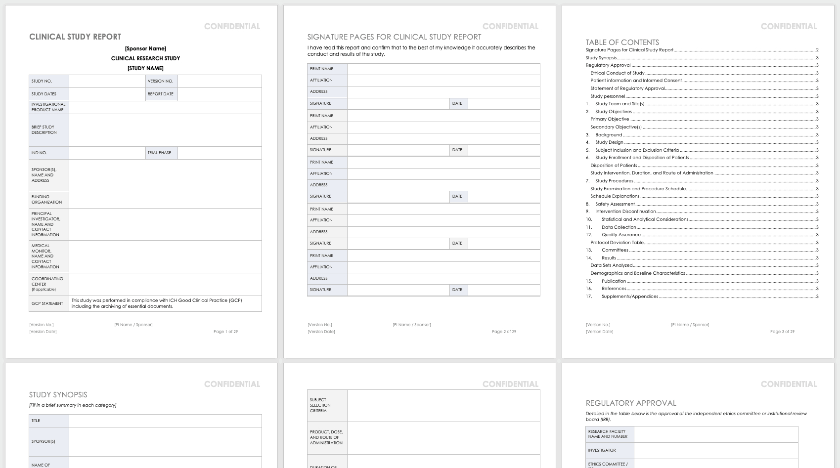 Free Clinical Trial Templates | Smartsheet With Regard To Clinical Trial Report Template