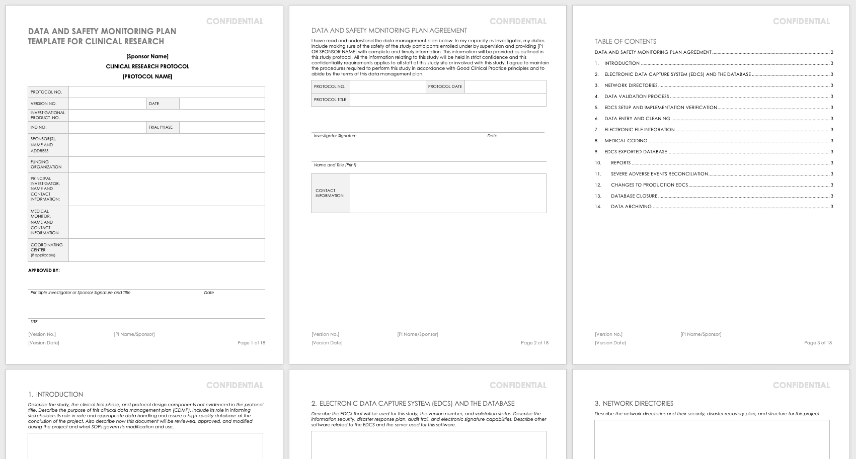 Free Clinical Trial Templates | Smartsheet With Regard To Monitoring Report Template Clinical Trials