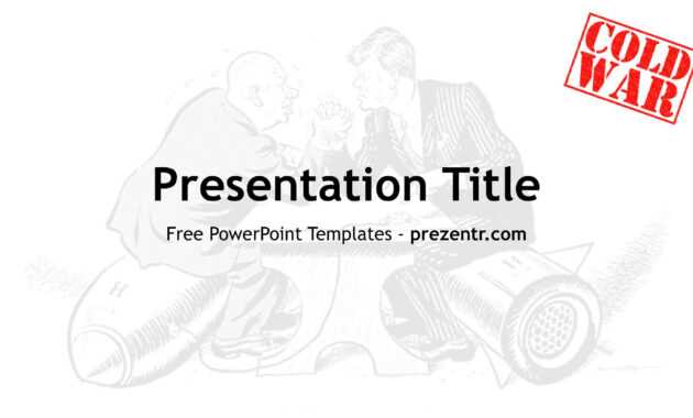 Free Cold War Powerpoint Template - Prezentr Ppt Templates throughout Powerpoint Templates War