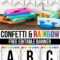 Free Confetti Banner For The Classroom - Confetti Classroom throughout Classroom Banner Template