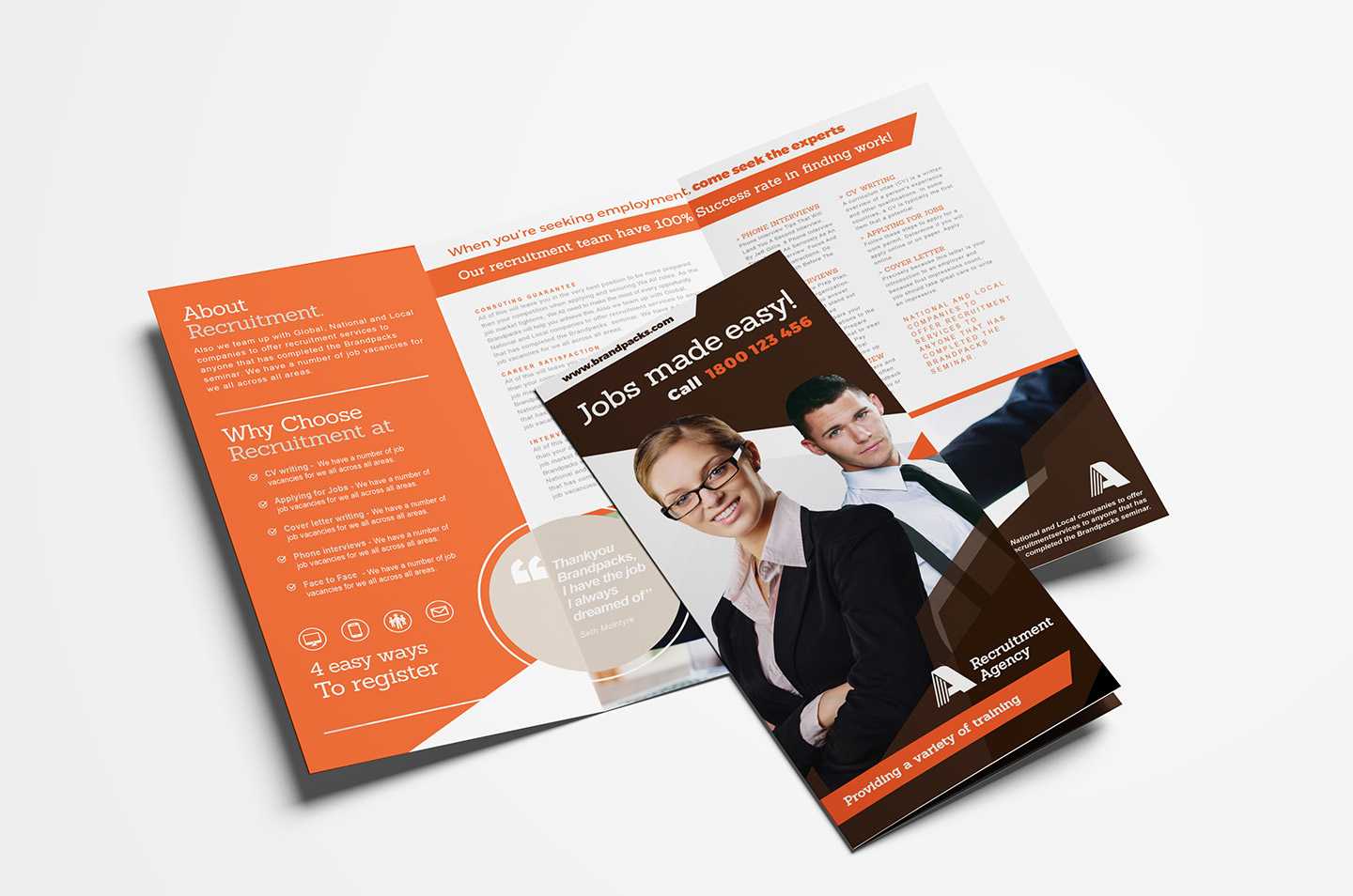 Free Corporate Tri Fold Brochure Template Vol.2 In Psd, Ai Inside 2 Fold Brochure Template Free