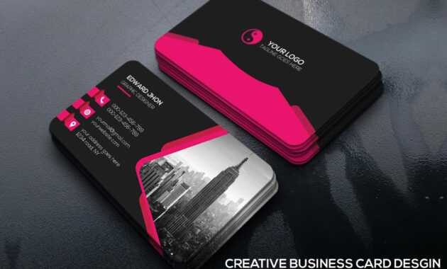 Free Creative Business Card Template - Creativetacos within Unique Business Card Templates Free