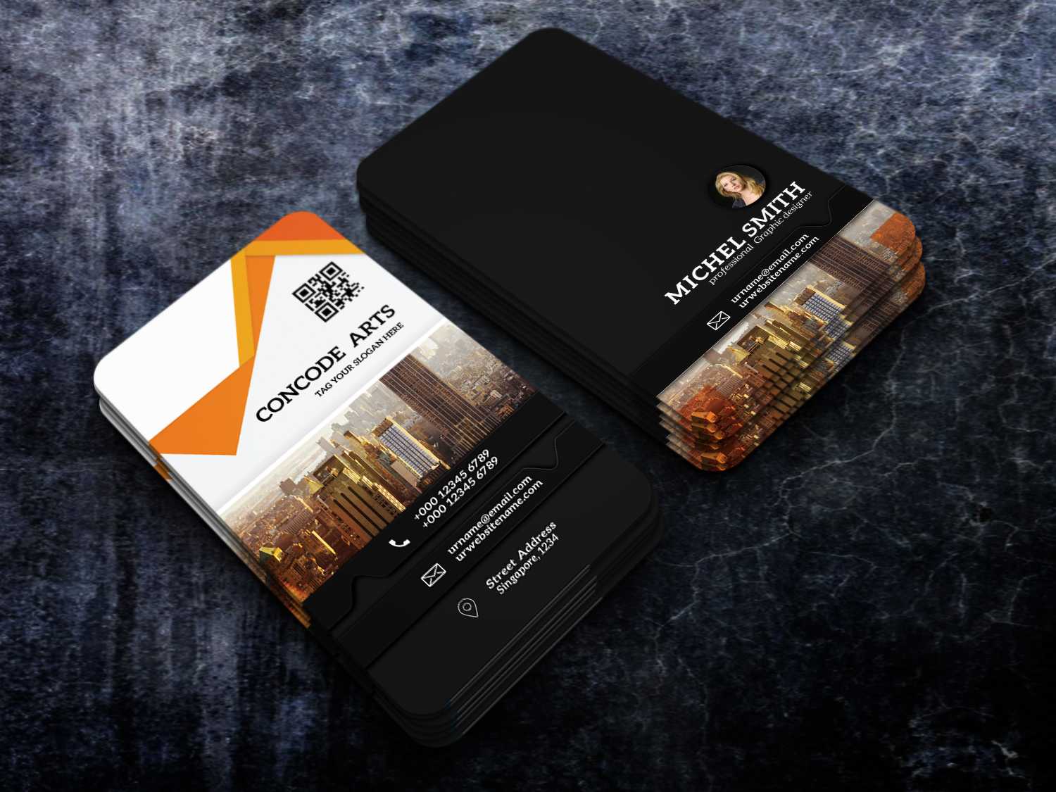 Free Download Professional Building Construction Business Throughout Construction Business Card Templates Download Free