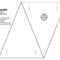 Free Downloadable Bunting Template. Yer Welcome :) | Free Inside Triangle Banner Template Free