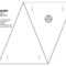 Free Downloadable Bunting Template. Yer Welcome :) | Free Regarding Triangle Pennant Banner Template