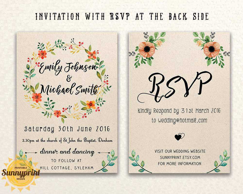 Free E Invitations Best Invitation Card Templates & Examples Within Free E Wedding Invitation Card Templates