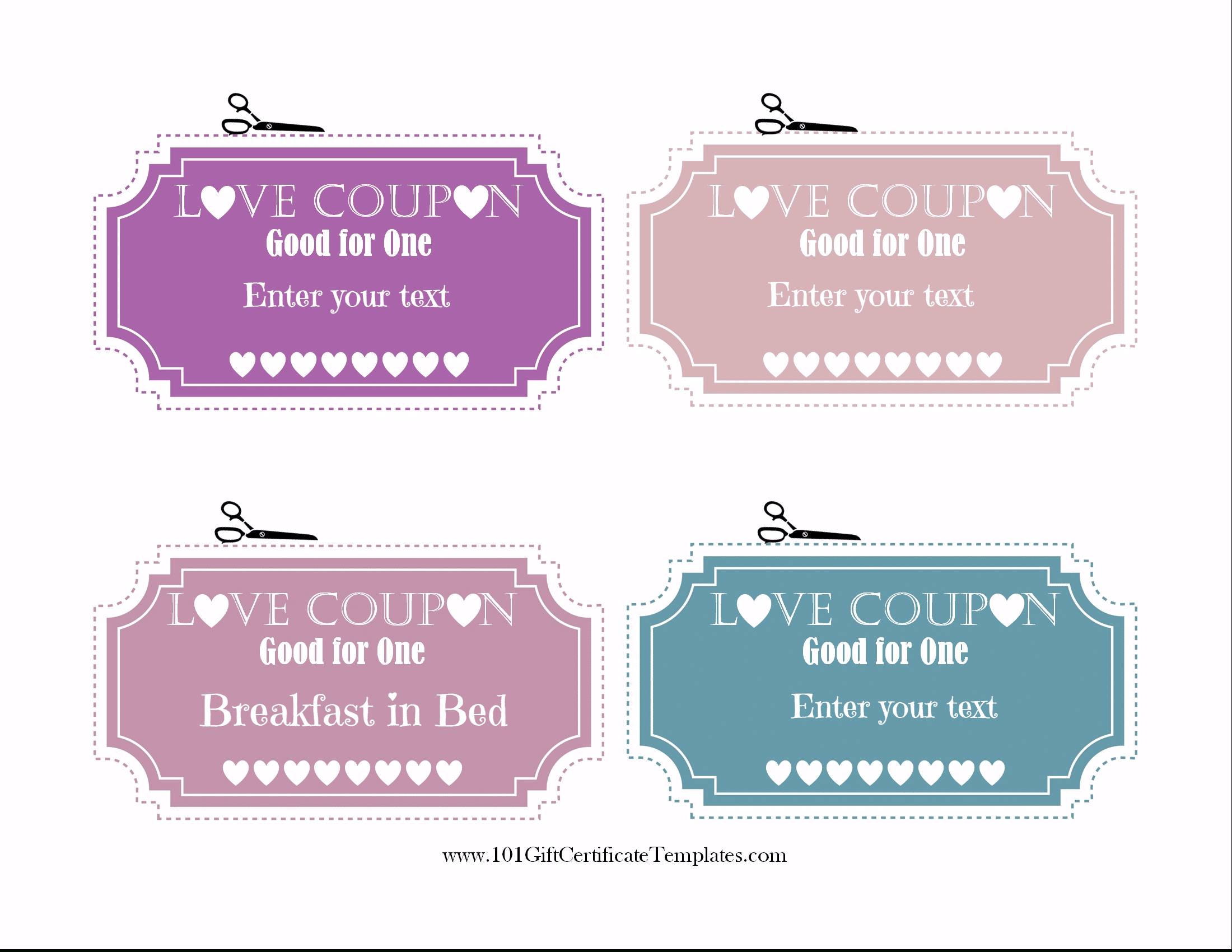 Free Editable Love Coupons For Him Or Her Within Love Coupon Template For Word