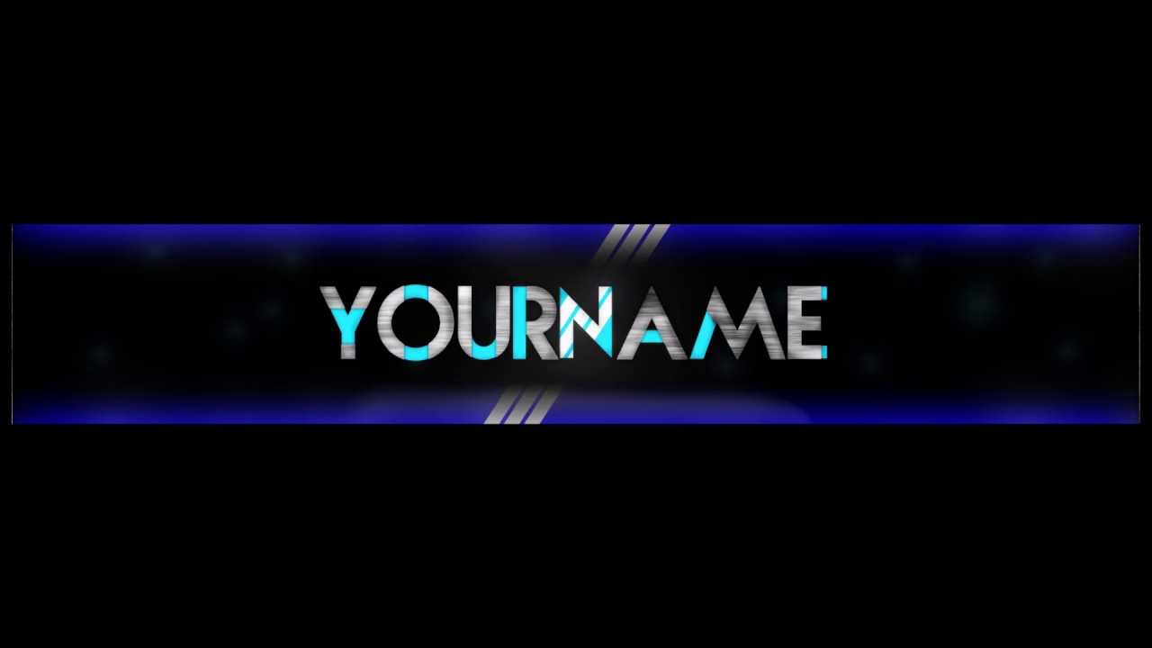 Free, Epic Youtube Banner/channel Art Template – [Gimp] + Download  [Futuristic Style] For Gimp Youtube Banner Template