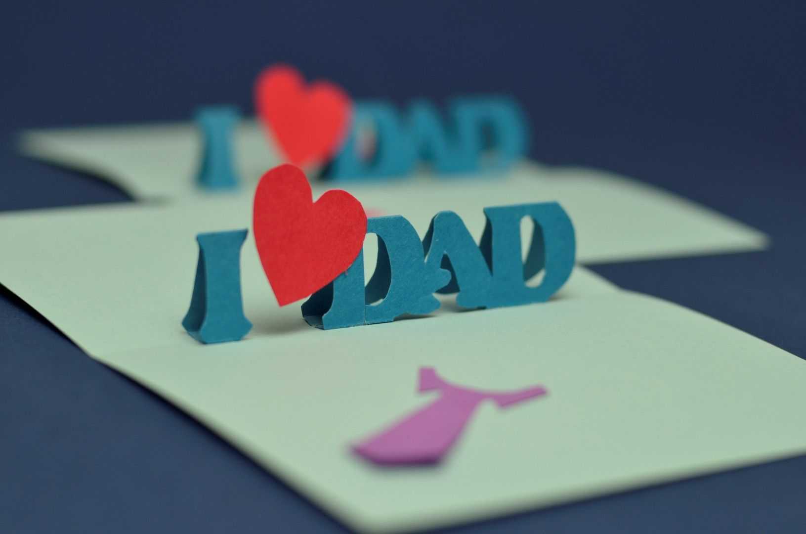 Free Father's Day Pop Up Card Tutorial And Template | Diy In Templates For Pop Up Cards Free