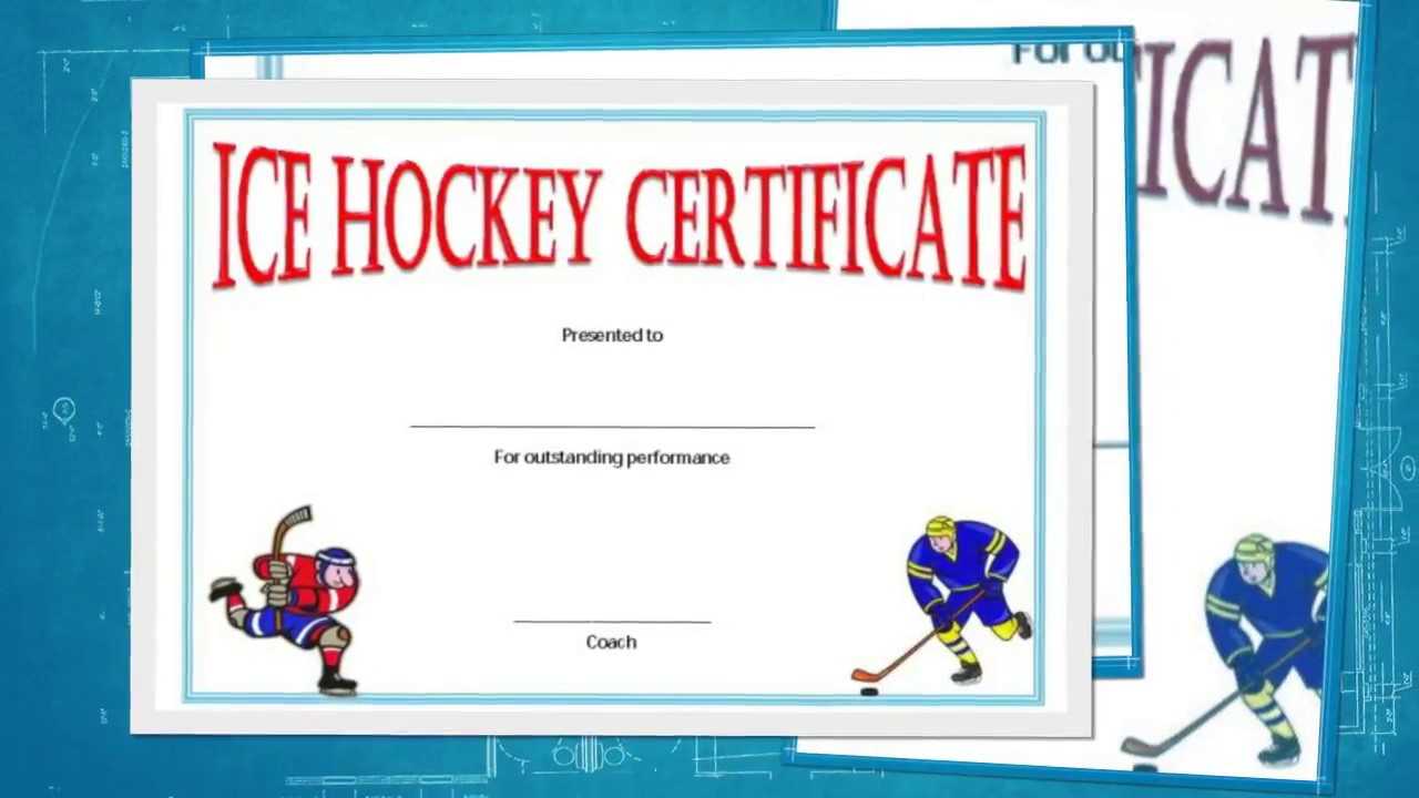 Free Hockey Certificate Templates For Download Within Hockey Certificate Templates