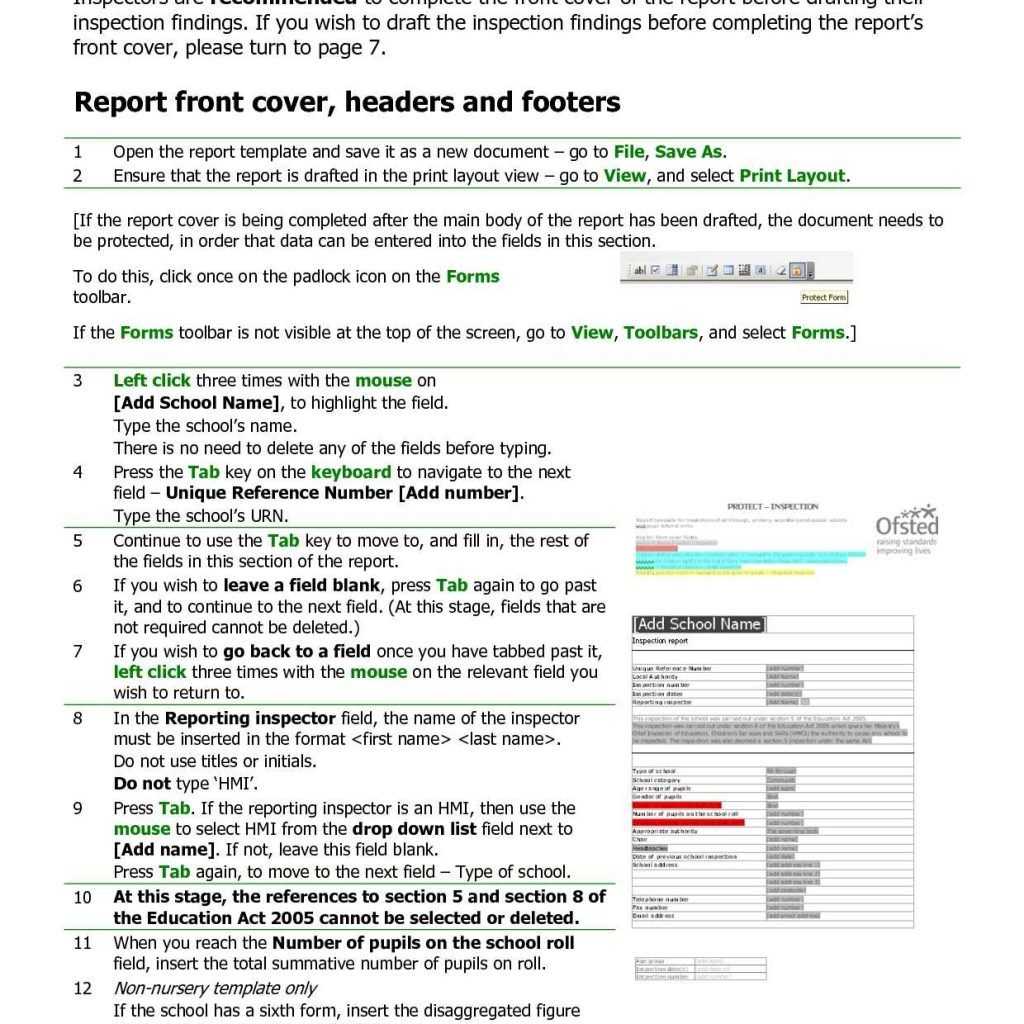 Free Home Inspection Report Template | Free Business For Home Inspection Report Template