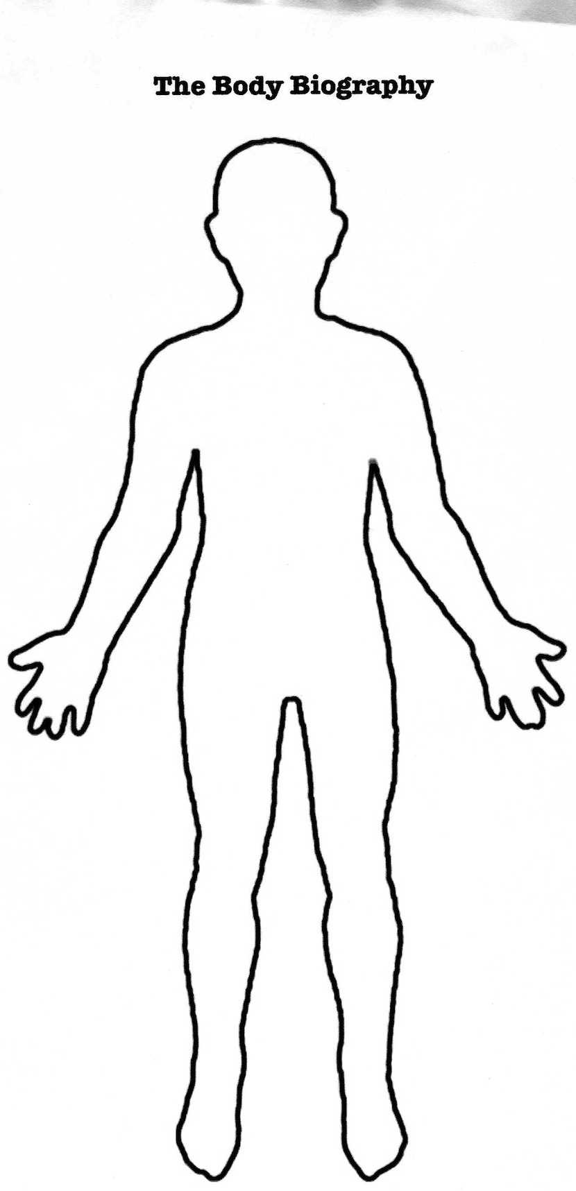 Free Human Body Outline Printable, Download Free Clip Art Regarding Blank Body Map Template