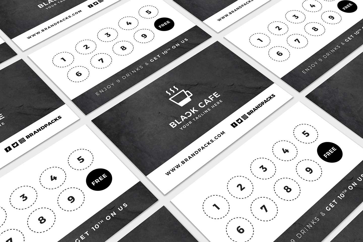 Free Loyalty Card Templates – Psd, Ai & Vector – Brandpacks Regarding Loyalty Card Design Template