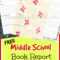 Free Middle School Printable Book Report Form! | Middle Pertaining To Book Report Template Middle School