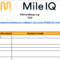 Free Mileage Log Template For Taxes, Track Business Miles Within Mileage Report Template