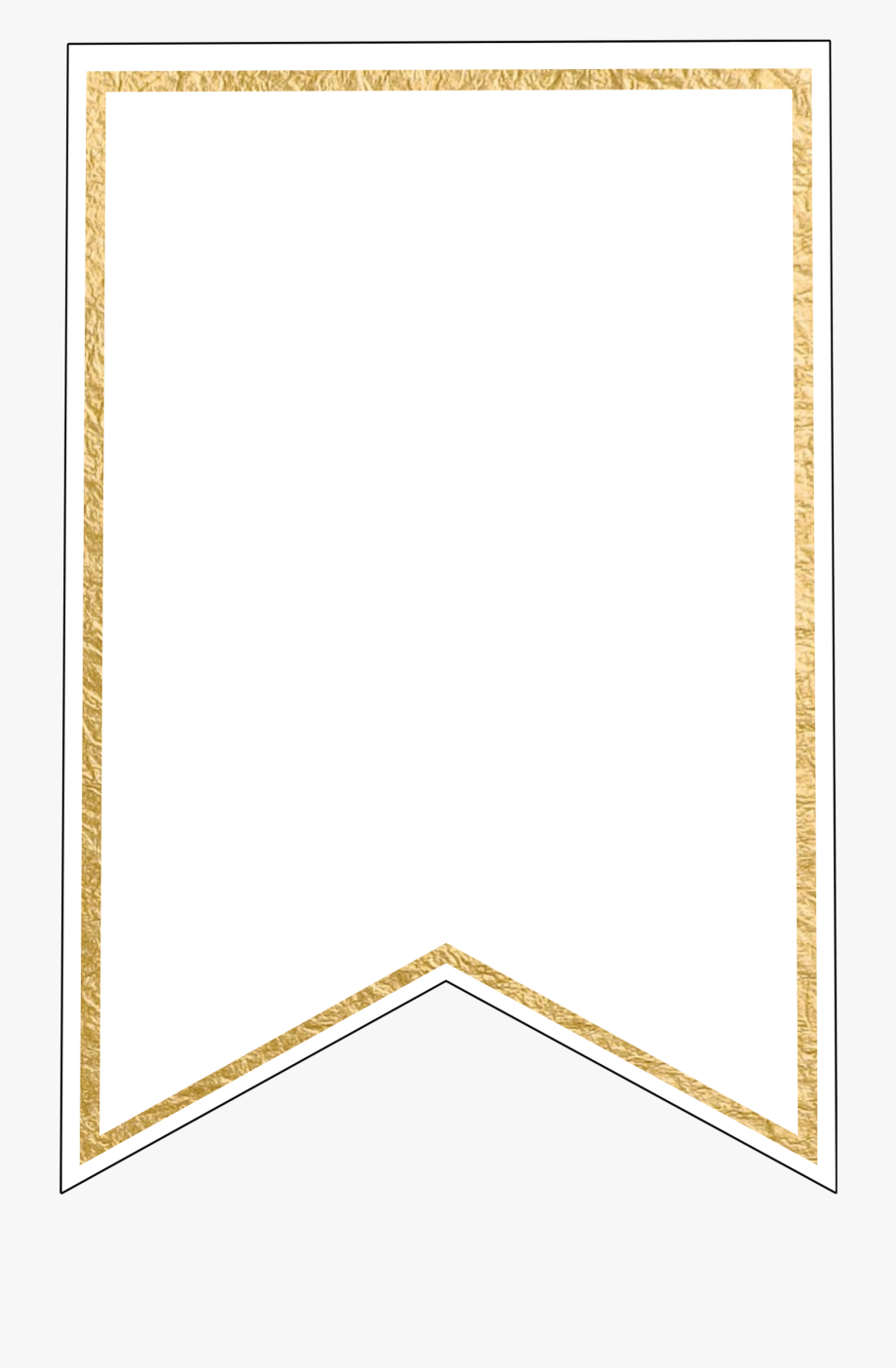 Free Pennant Banner Template, Download Free Clip Art, - Gold In Printable Pennant Banner Template Free