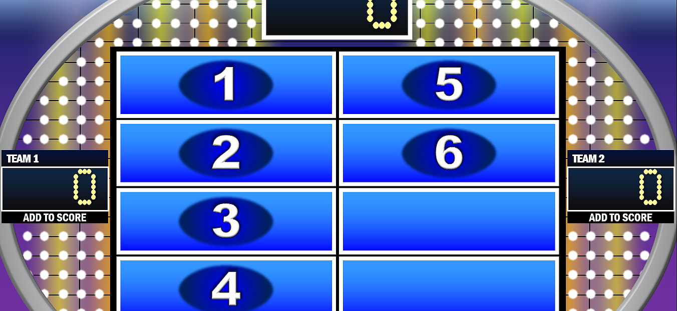 Free Powerpoint Games: Jeopardy, Family Feud, Wheel Of With Family Feud Game Template Powerpoint Free