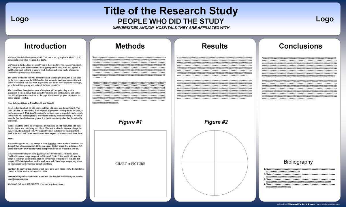 Free Powerpoint Scientific Research Poster Templates For In Powerpoint Academic Poster Template