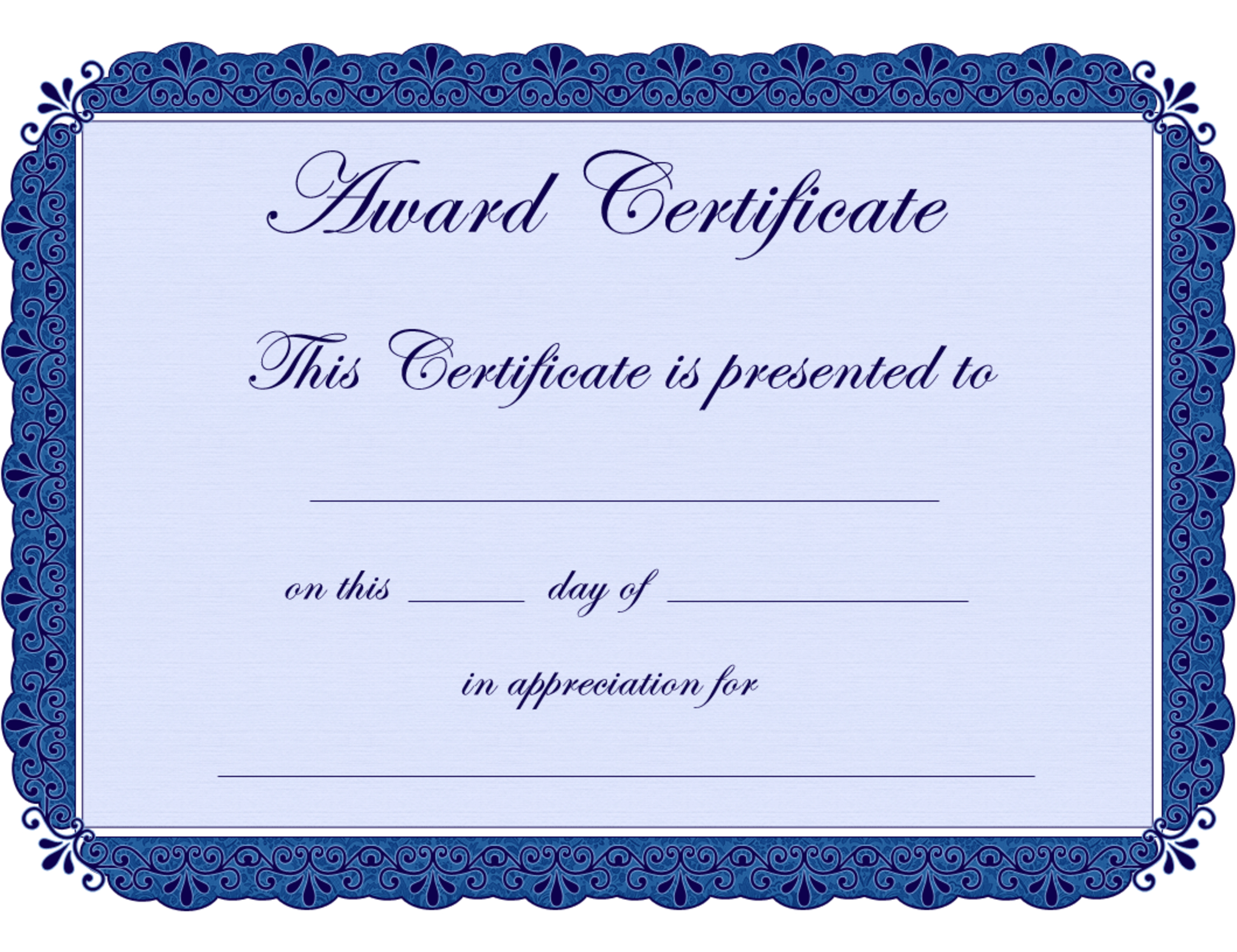 Free Printable Award Certificate Borders |  Award With Regard To Free Funny Certificate Templates For Word